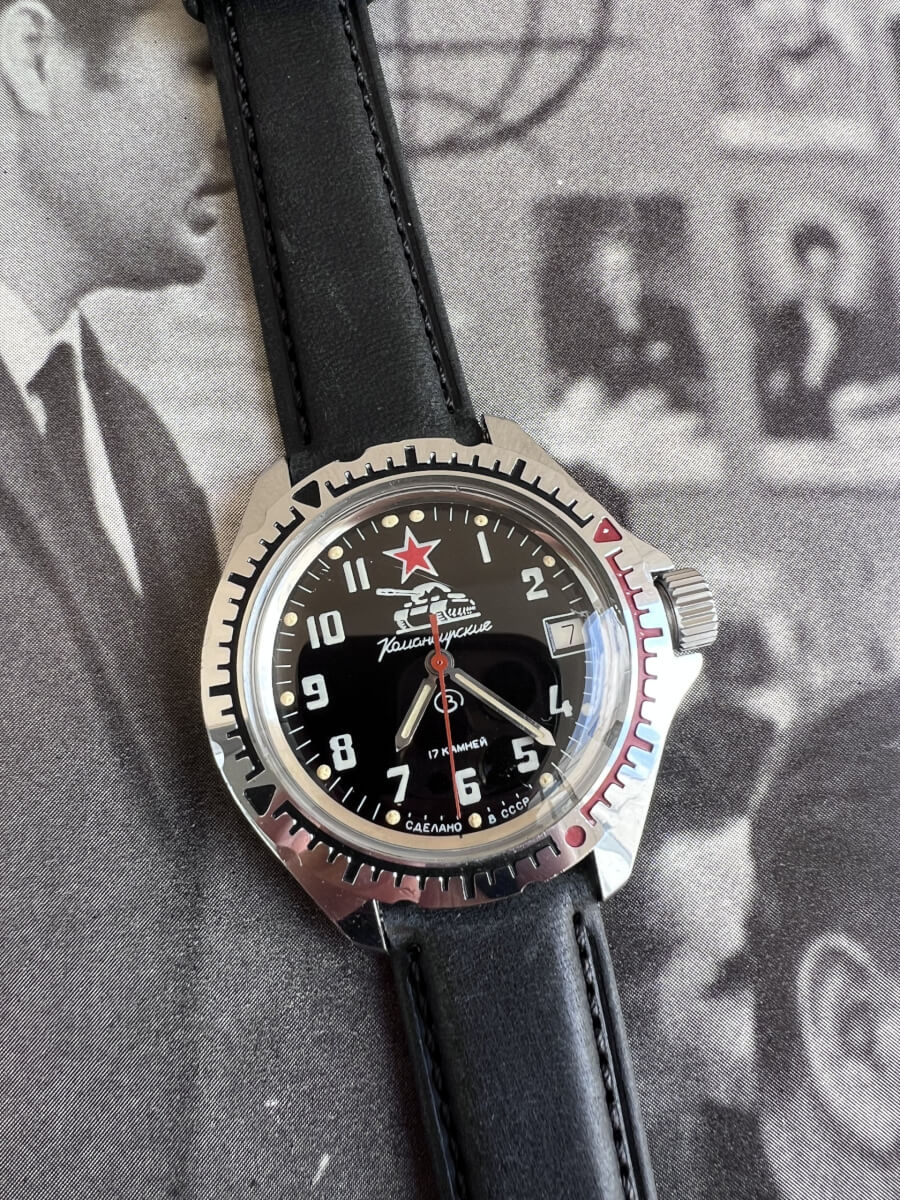 Montre Vostok Amphibia – Tank – Komandirskie ⋆ Soviet in Paris